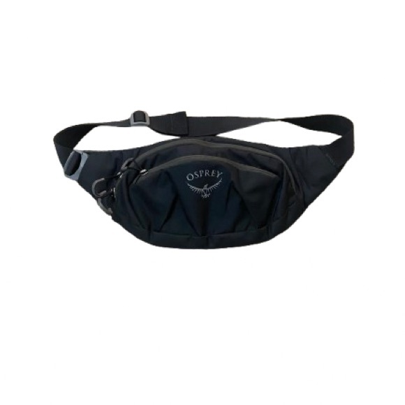OSPREY Other - OSPREY Black Belt Waist Pack with Front Zip Pocket